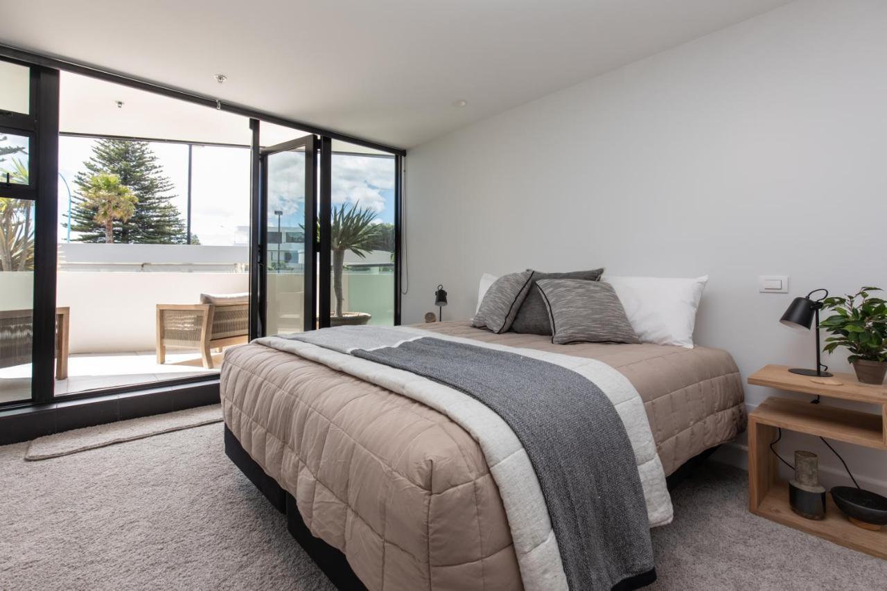 Ocean Eleven Deluxe Lägenhet Mount Maunganui Exteriör bild